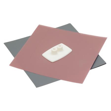 HFBR-4593Z Polishing Kit Containing 3 μm Pink Lapping Film, 600 Grit Abrasive Paper, Polishing Fixture