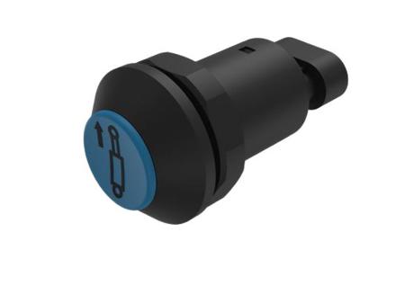 09-RS-1101-6100-M002 EAO Series 09 Series Push Button Switch, Momentary, Panel Mount, 30mm Cutout, 1 NO, 12 → 48V dc, IP67