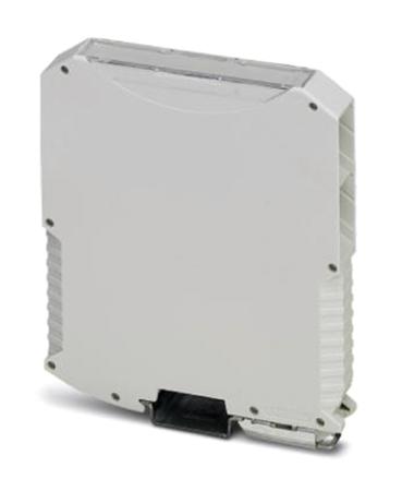 2713609 Phoenix Contact DIN Rail Enclosure Enclosure Type ME MAX 17.5 G 2-2 KMGY Series , 99 x 17.5 x 114.5mm, Polyamide