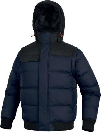 RAND2MN3X Delta Plus RAND2MN Black, Blue, Breathable Bomber Jacket, XXXL