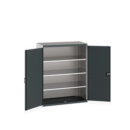40022050-19V Bott 2 Door Steel Floor Standing Cupboard, 1300 x 650 x 1600mm