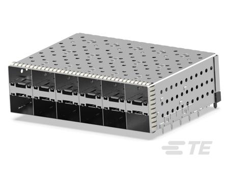 1-2007562-8 TE Connectivity SFP+ Cage Assembly 12-Port 240-Position,