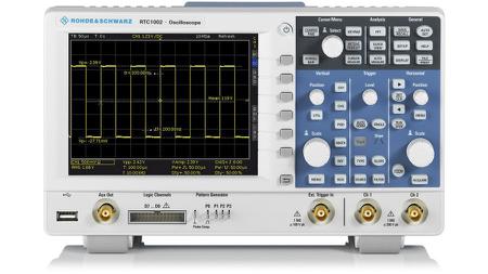 RTC1K-302M Rohde & Schwarz RTC1000 Series RTC1002 Digital Oscilloscope, 2, 8 Channels, 300MHz