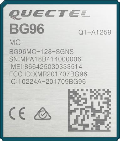 BG96MA-128-SGN Quectel  Module 850/ 900/ 1800/ 1900MHz