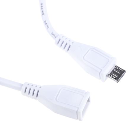 CPAL-MICRO-MF-003 Cable Power USB 2.0, Male Micro USB B to Female Micro USB B, 200mm