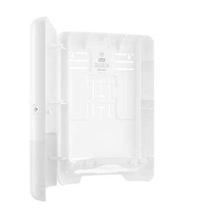 552000 Tork Plastic White Wall Mounting Paper Towel Dispenser, 102mm x 444mm x 302mm