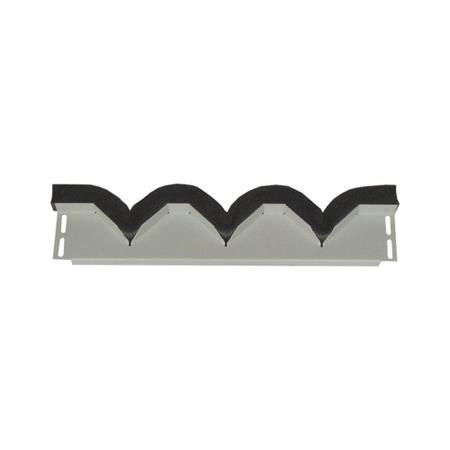 115239 XLST2J8D Eaton 1152 Series RAL 7035 Sheet Steel Base Plate, 40mm H, 105mm W, 670mm L for Use with Control Centres XVTL