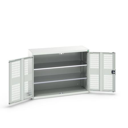 16926782.16 Bott 2 Door Sheet Steel Cupboard, 1300 x 550 x 1000mm