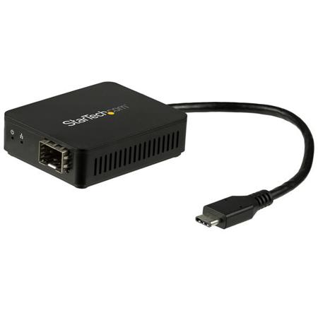 US1GC30SFP StarTech.com USB-C USB 3.2 Type-C Male to SFP Female Interface Adapter