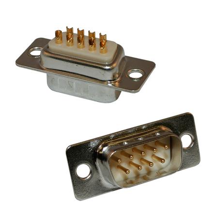 172-E09-203R001 Norcomp 172 9 Way Panel Mount D-sub Connector Socket, 2.54mm Pitch