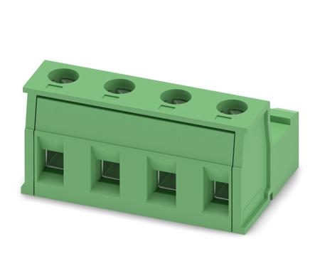1828825 Phoenix Contact, 7.62mm Pitch, GIC 2.5/ 4-ST-7.62, 4 Way, , Pluggable Terminal Block, Inverted Plug, Cable Mount, Screw