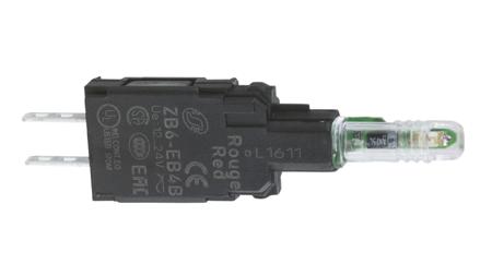 ZB6EM5B Schneider Electric Harmony XB6 Series Light Block, 230/240V ac/dc, Yellow Light