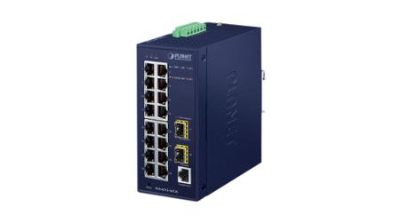 IGS-4215-16T2S Planet , Managed 18 Port Industrial Ethernet Switch