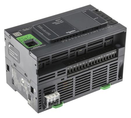 TM241CE24R Schneider Electric Modicon M241 Series PLC CPU, 240 V Supply, Relay Output, 14-Input