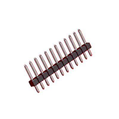 22-28-4130 Molex 42375 Series Vertical Through Hole PCB Header, 13 Contact(s), 2.54 mm Pitch, 1 Row, Unshrouded
