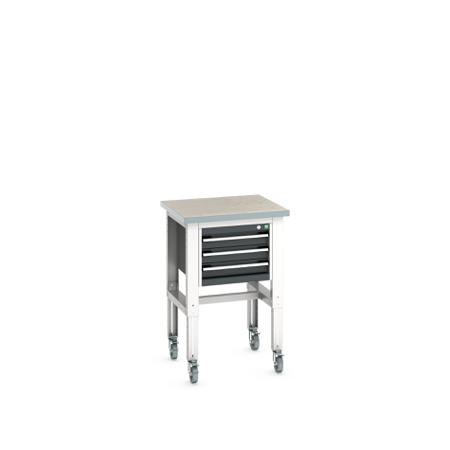 41003529-19V Bott 3 Drawer Sheet Steel Wheeled Drawer