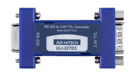 ULI-227D3 Advantech RS232 DB-9 Female to DB-9 Male Interface Converter, ULI 227