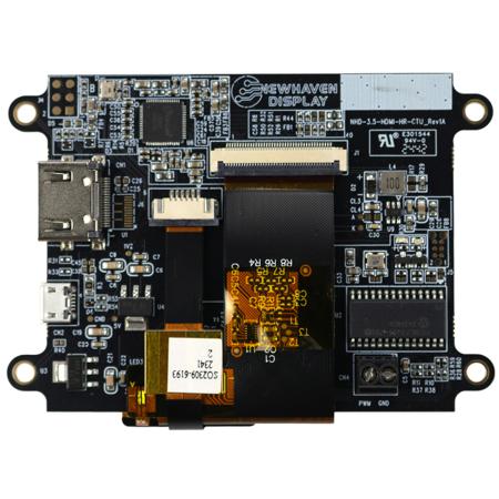 NHD-3-5-HDMI-HR-RSXP-CTU NEWHAVEN DISPLAY INTERNATIONAL NHD-3.5-HDMI-HR-RSXP-CTU LCD Colour Display, 3.5in VGA, 640 x 480pixels