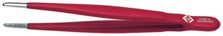 T2308A CK 145 mm, Carbon Steel, Blunt, Tweezer