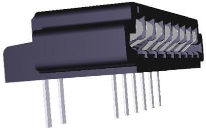 6-487508-5 TE Connectivity Trio-Mate 2.54mm Pitch 16 Way Right Angle Female FPC Connector, Top Contact