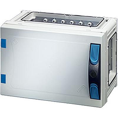 FP 0150 HENSEL FP Series Grey Polycarbonate Junction Box, IP65, 270 x 180 x 186mm