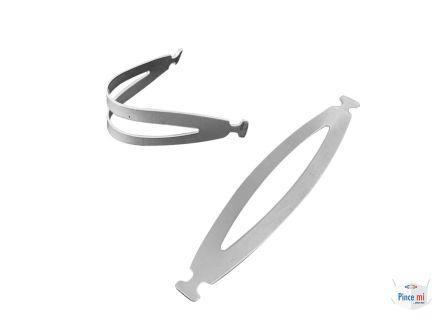 PMI1000 Pince Mi Fabric Face Mask Nose Clip 60mm x 12mm x 0.8mm