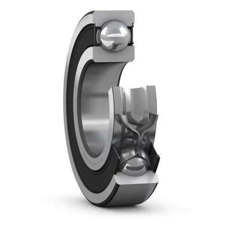 6007-2RS1/C3 SKF  1 Row Ball Bearing - 35 mm ID, 62 mm OD