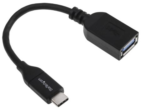 USB31CAADP StarTech.com USB 3.0, Male USB C to Female USB A, 5Gbps, 150mm