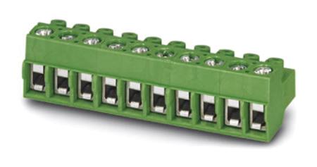 1935077 Phoenix Contact, 5mm Pitch, PT 1.5/ 8-PVH-5.0-A, 8 Way, Pluggable Terminal Block, Plug, Screw Termination,