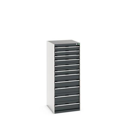 40027047-19V Bott 11 Cabinet, Steel, 1600mm x 750mm x 650mm, Grey