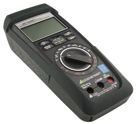 M250A Gossen Metrawatt METRAHIT PM XTRA Handheld Digital Multimeter, True RMS, 10A ac Max, 10A dc Max, 1000V ac Max - UKAS