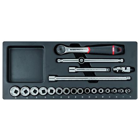 U05190789 Usag 21 Piece Automotive Tool Kit Tool Kit with Tray