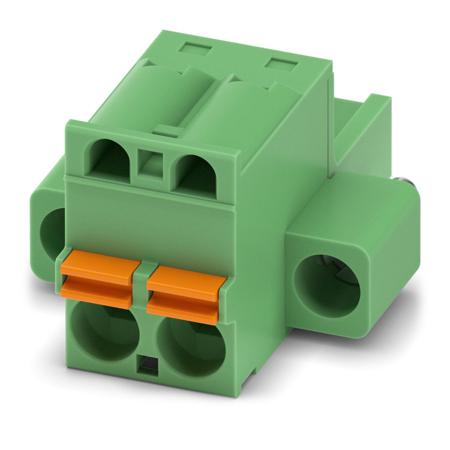 1910526 Phoenix Contact FKS Series Straight Screw PCB Connector, 2 Contact(s), 5 mm Pitch, 1 Row