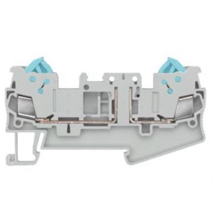 8WH3000-6AE00 Siemens 8WH Series Grey Din Rail Terminal, 1.5mm², 1-Level, Quick Connect Termination, CSA