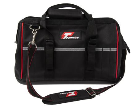 PT130016 Technics Polyester Hard Bottom Bag with Shoulder Strap 415mm x 225mm x 290mm
