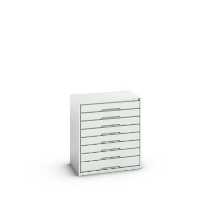 16925133-16 Bott 8 Cabinet, Steel, 900mm x 800mm x 550mm, Light Grey