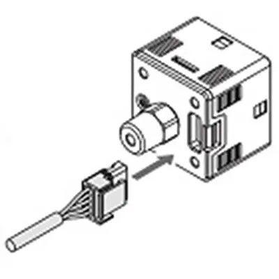 ZS-46-5F SMC Connector Assembly, ZS Series, For Use With Pressure Switch