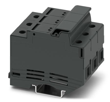 3048603 Phoenix Contact  UK 10.3-CC HESI N 3POL Series Black, Single-Level, Screw Termination