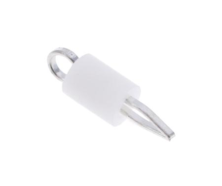 262-2040 RS PRO 1mm White Terminal Post