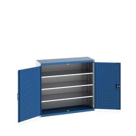 40014048-11V Bott 2 Door Sheet Steel Floor Standing Cupboard, 1300 X 525 X 1200mm