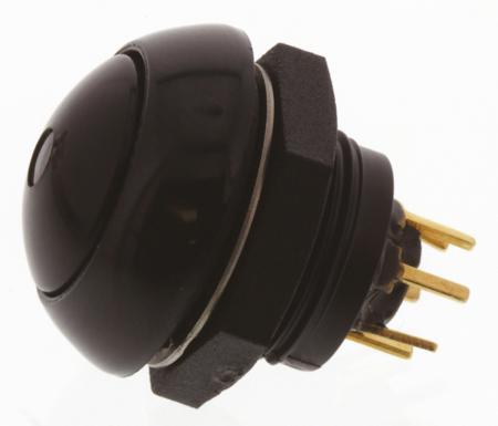 LP9-11231G22 SPDT Momentary Push Button Switch, IP68S, Panel Mount Green LED