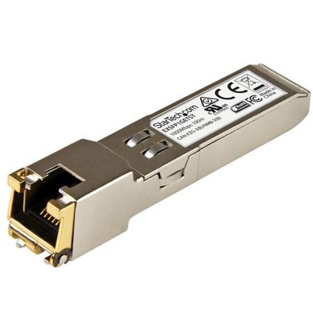 EXSFP1GETST StarTech.com Juniper Compatible RJ45 Copper Transceiver Module, Full Duplex, 10/100/1000Mbit/s