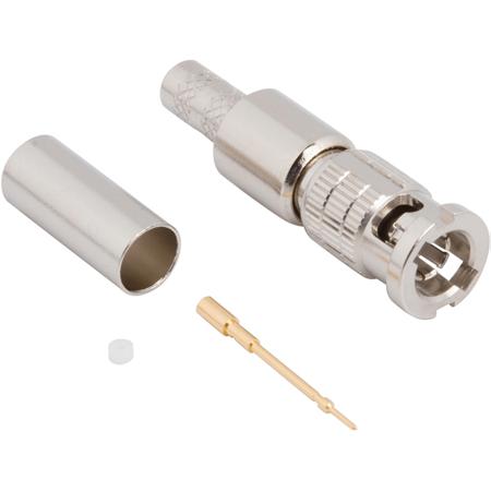 034-1107-12G Amphenol RF HD-BNC Series HD-BNC Connector, 75Ω, Straight Body