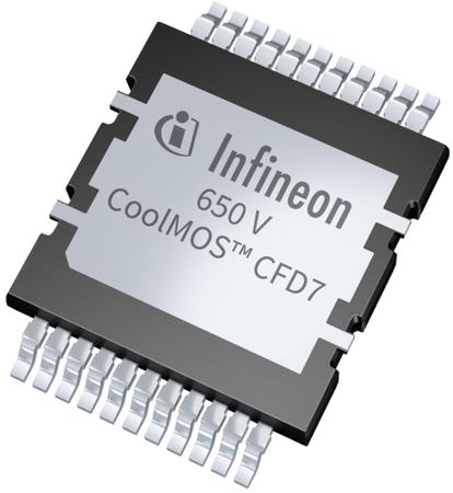 IPDQ65R060CFD7XTMA1 SiC N-Channel MOSFET, 45 A, 650 V, 22-Pin PG-HDSOP-22 Infineon
