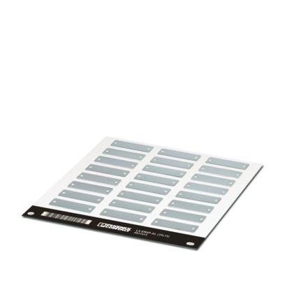 0831615 Phoenix Contact LS-EMSP-AL Screw Cable Label, Silver, Pre-printed "Unlabeled", for Devices In The Control Cabinet,