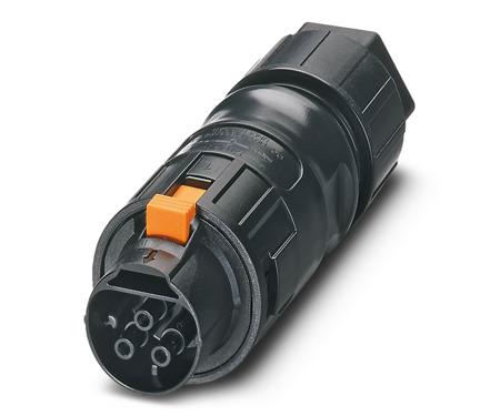 1621326 Phoenix Contact PRC 3-TC-FS6 8-21 Series, Male, Cable Mount Solar Connector, Cable CSA, 1.5 → 6mm², Rated At