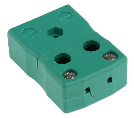 363-0008 RS Pro IEC Standard Quick Wire Thermocouple Socket for use with Type K Thermocouple