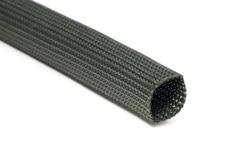 170-02007 HellermannTyton Expandable Braided PMPI Green Cable Sleeve, 25mm Diameter, 50m Length, HEGMANWO-25 Series