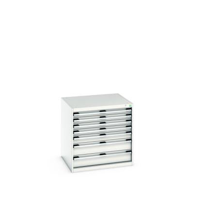 40028100-16V Bott 7 Cabinet, Steel, 800mm x 750mm x 800mm, Light Grey