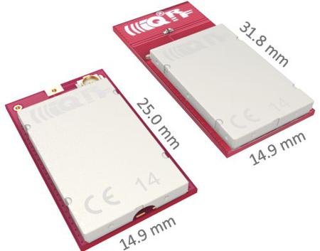 TR-72DAT IQRF  RF Transceiver RF Transceiver 868 MHz, 916 MHz, 3.1 → 5.3V